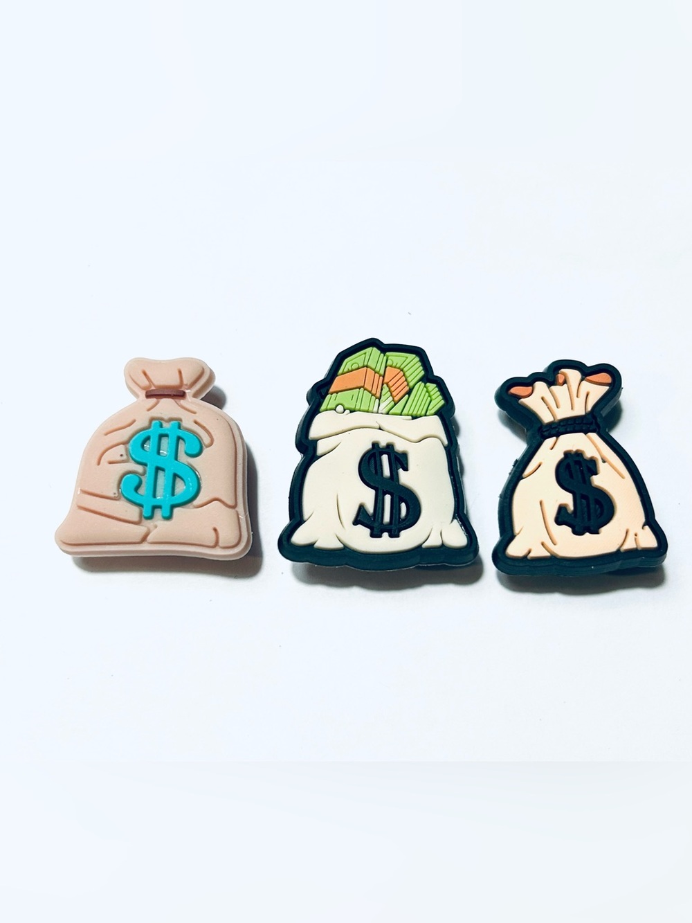 Money Bag Shoe Charms Jibbitz